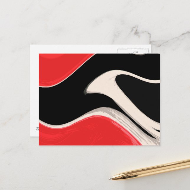RWB Swipe Postcard (Front/Back In Situ)