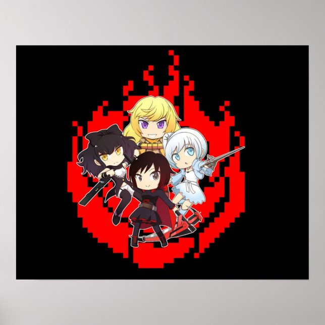 rwby  anime poster (Front)