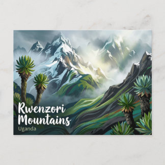 Rwenzori Mountains National Park Uganda Postcard
