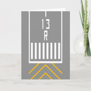 RWY Threshold 13R Card