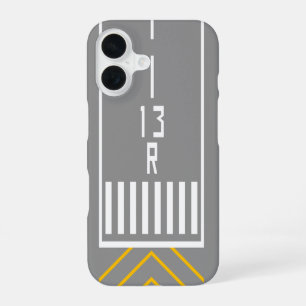 RWY Threshold 13R iPhone 16 Case