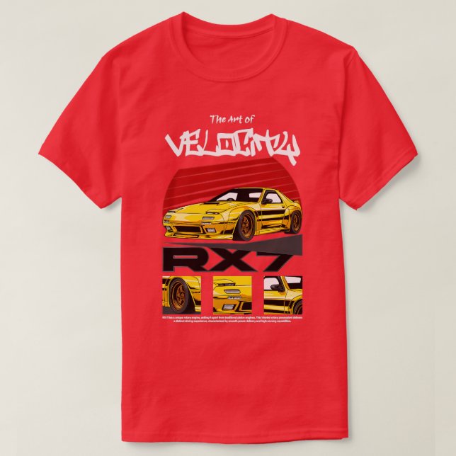 Rx7 1989 Jdm  1 T-Shirt (Design Front)