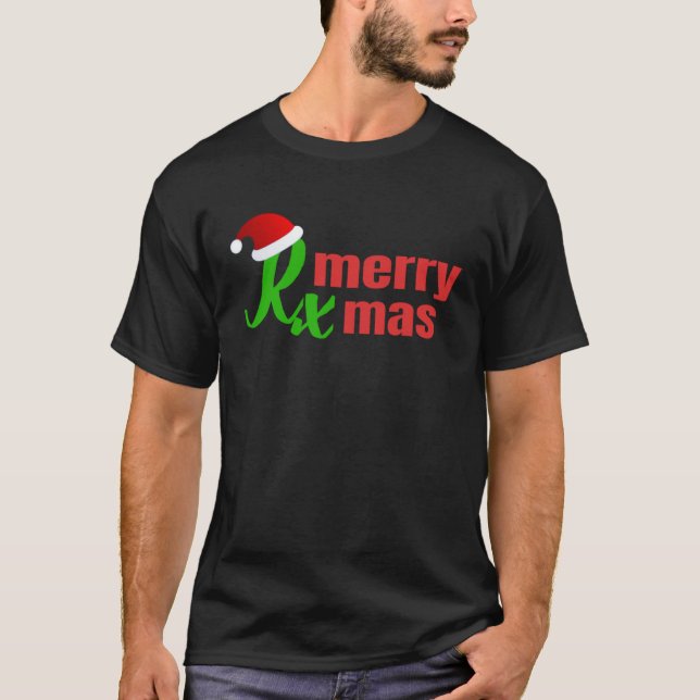 RX Pharmacy Christmas T-Shirt (Front)