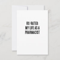 Rx-rated: My life as a pharmacist