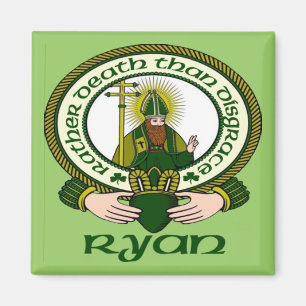Ryan Clan Motto Magnet