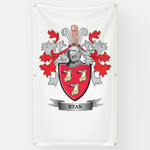 Ryan Coat of Arms Banner