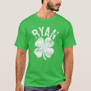 Ryan - Family Name Matching St. Patrick's Day Iris T-Shirt
