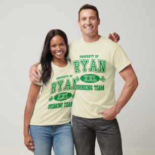Ryan Irish Drinking Team T-Shirt