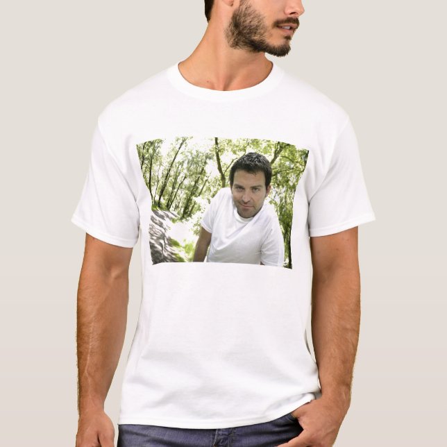 Ryan Kelly Music - Basic T - Green Trees T-Shirt (Front)