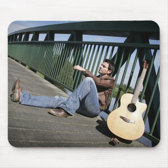 Ryan Kelly Music - Mousepad - Guitar (Front)