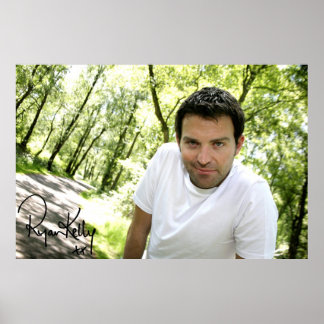 Ryan Kelly Music - Poster "Signed" - Green Trees