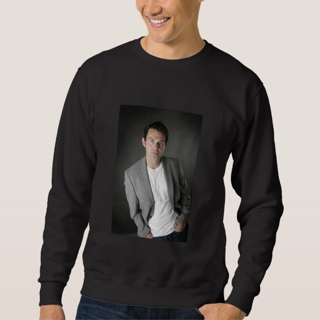 Ryan Kelly Music - Sweatshirt Black - Grey (Front)