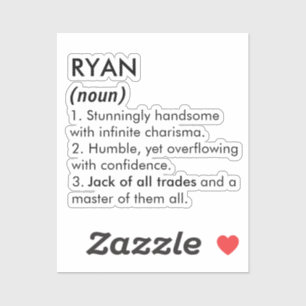 Ryan name, Editable name, Custom name