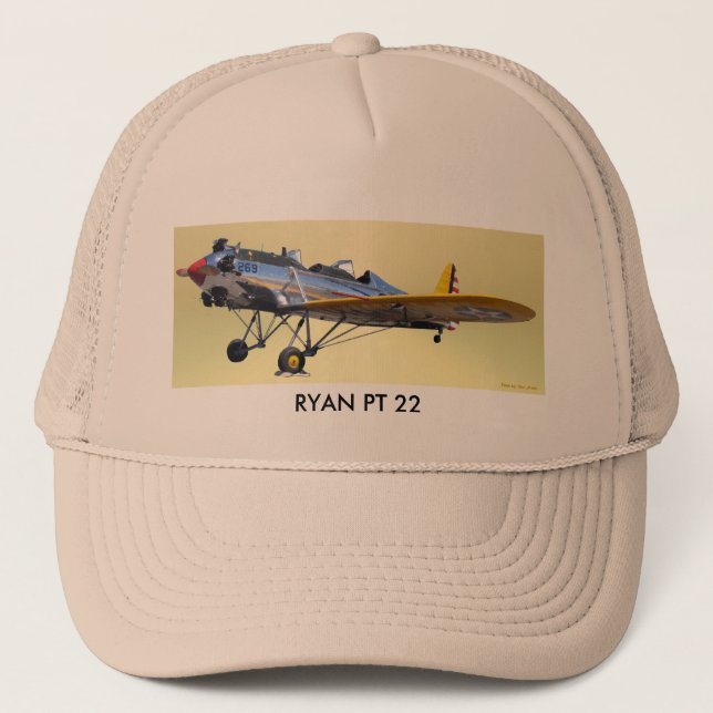 Ryan PT-22 Profile, RYAN PT 22 Trucker Hat (Front)