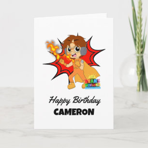Ryan's World Birthday  Card
