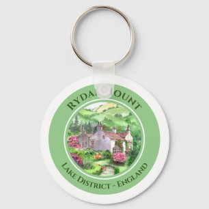 Rydal Mount William Wordsworth Home Painting Key Ring
