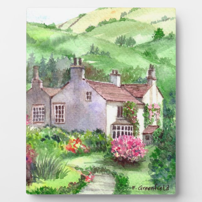 Rydal Mount, William Wordsworth's Home Plaque (Front)