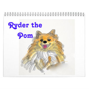 Ryder the pom Calendar