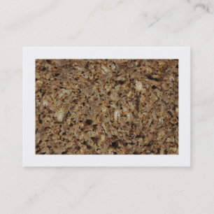 Rye Bread/Pumpernickel (Bordered) Business Card