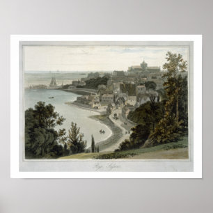 Rye, East Sussex, from 'A Voyage Around Great Brit Poster