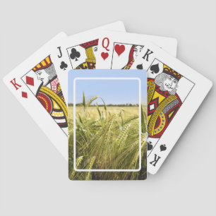 Rye Grain Botanical Nature Playing Cards