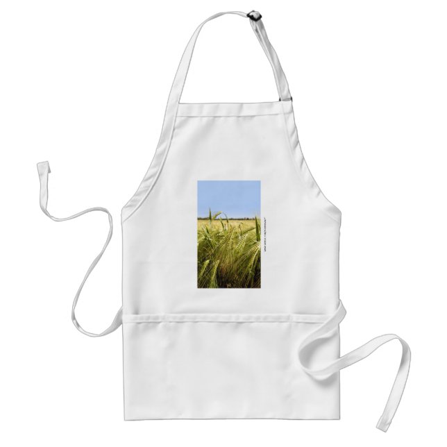 Rye Grain Botanical Nature Standard Apron (Front)
