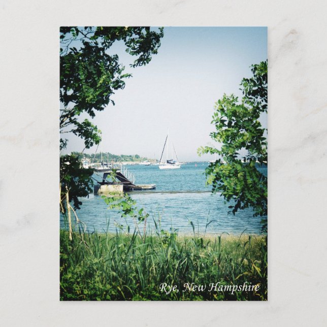Rye, New Hampshire Postcard (Front)