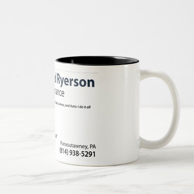 Ryerson Insurance Mug (Right)
