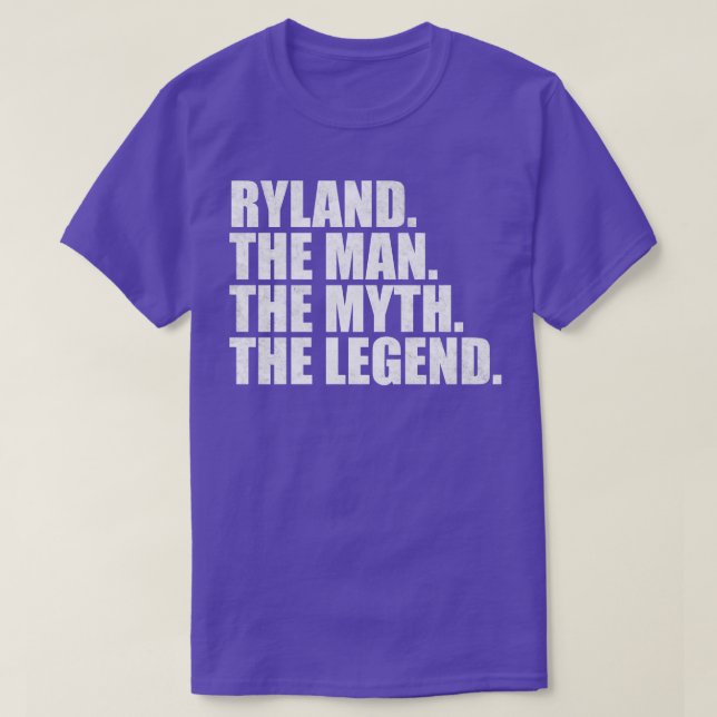 RylandRyland Name Ryland given name T-Shirt (Design Front)