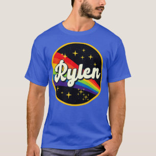 Rylen Rainbow In Space Vintage Style T-Shirt