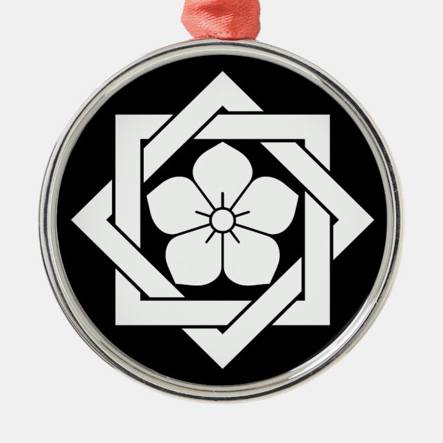 Ryoma Sakamoto Metal Tree Decoration (Front)