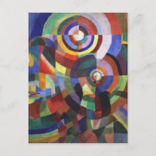 Rythm by Robert Delaunay Postcard
