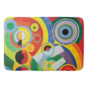 Rythme Joie de Vivre by Robert Delaunay Bath Mat