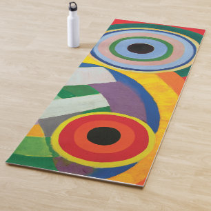 Rythme, Joie de Vivre by Robert Delaunay Yoga Mat