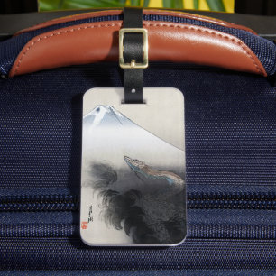 Ryu Shoten: Ascending Dragon over Fuji, Japan Luggage Tag