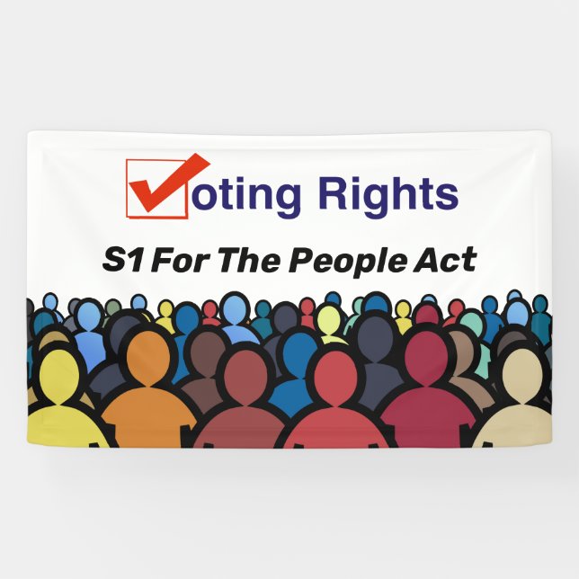 S1 Voting Rights For The People Act Banner (Horizontal)