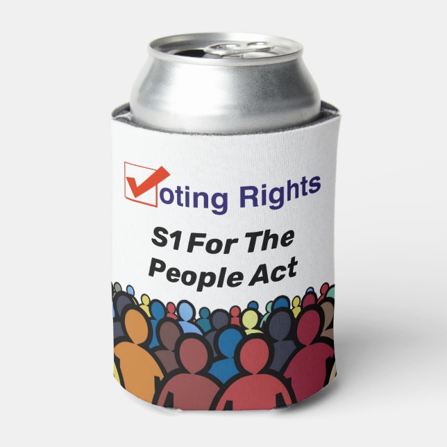 S1 Voting Rights For The People Act Can Cooler (Can Front)