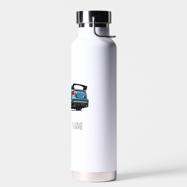 s205 rear angle drawing  water bottle (Left)