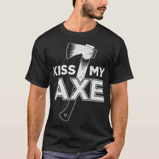 S2 Axe Throwing Axe Thrower Throwing Axes (18) T-Shirt