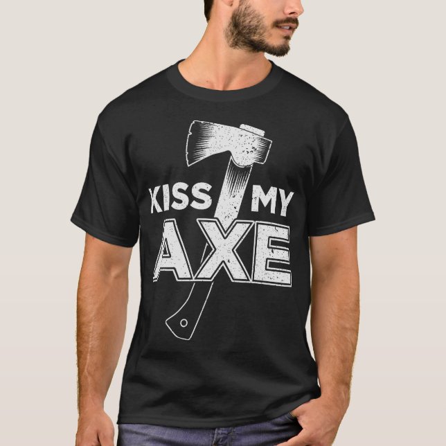 S2 Axe Throwing Axe Thrower Throwing Axes (18) T-Shirt (Front)
