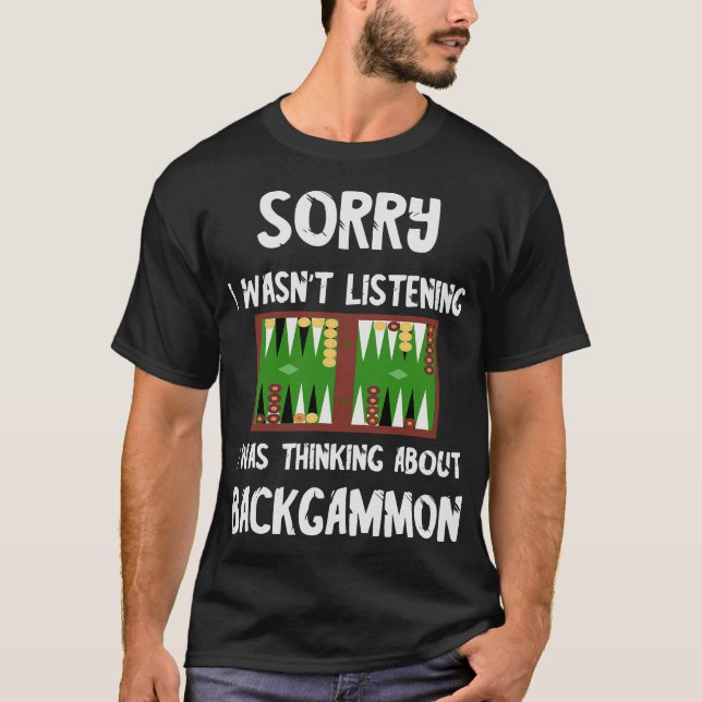 S2 Backgammon (30) T-Shirt (Front)