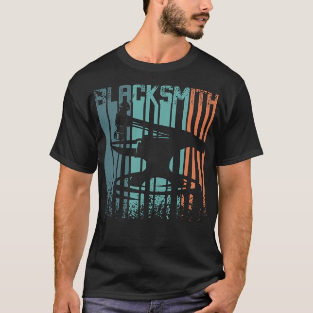 S2 Blacksmithing Blacksmith (13) T-Shirt (Front)