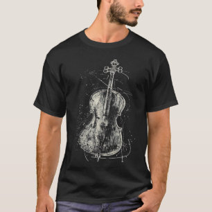 S2 Cello Cellist Cellin (77) T-Shirt