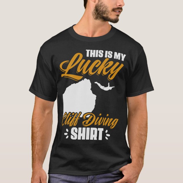 S2 Cliff Diving (40) T-Shirt (Front)