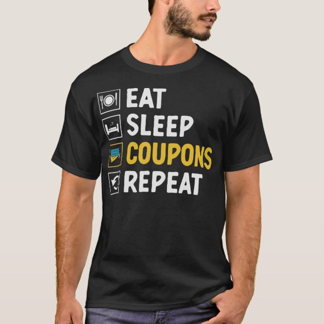 S2 Couponing Coupon Coupons Couponer (90) T-Shirt (Front)
