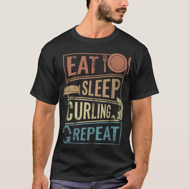 S2 Curling (27) T-Shirt (Front)