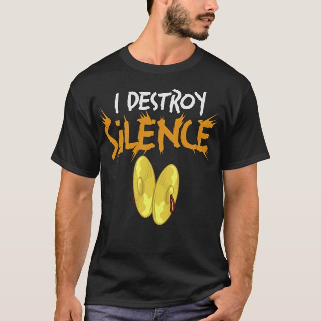 S2 Cymbals Cymbal (25) T-Shirt (Front)