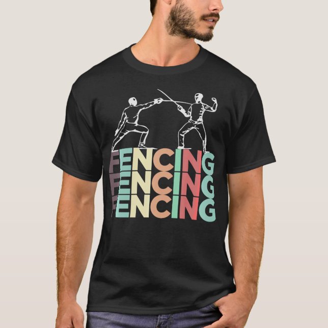 S2 Fencing Fencer (145) T-Shirt (Front)