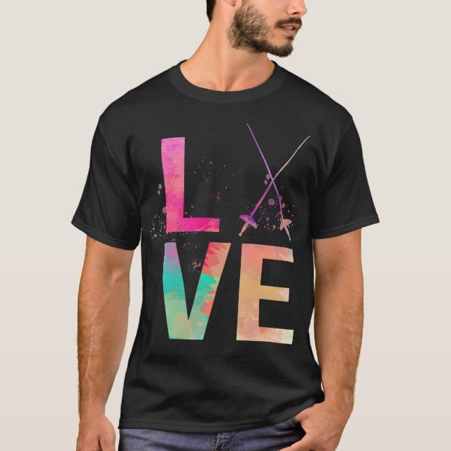 S2 Fencing Fencer (167) T-Shirt (Front)