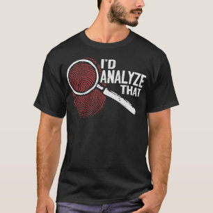 S2 Forensic Science Scientist Forensics  (123) T-Shirt